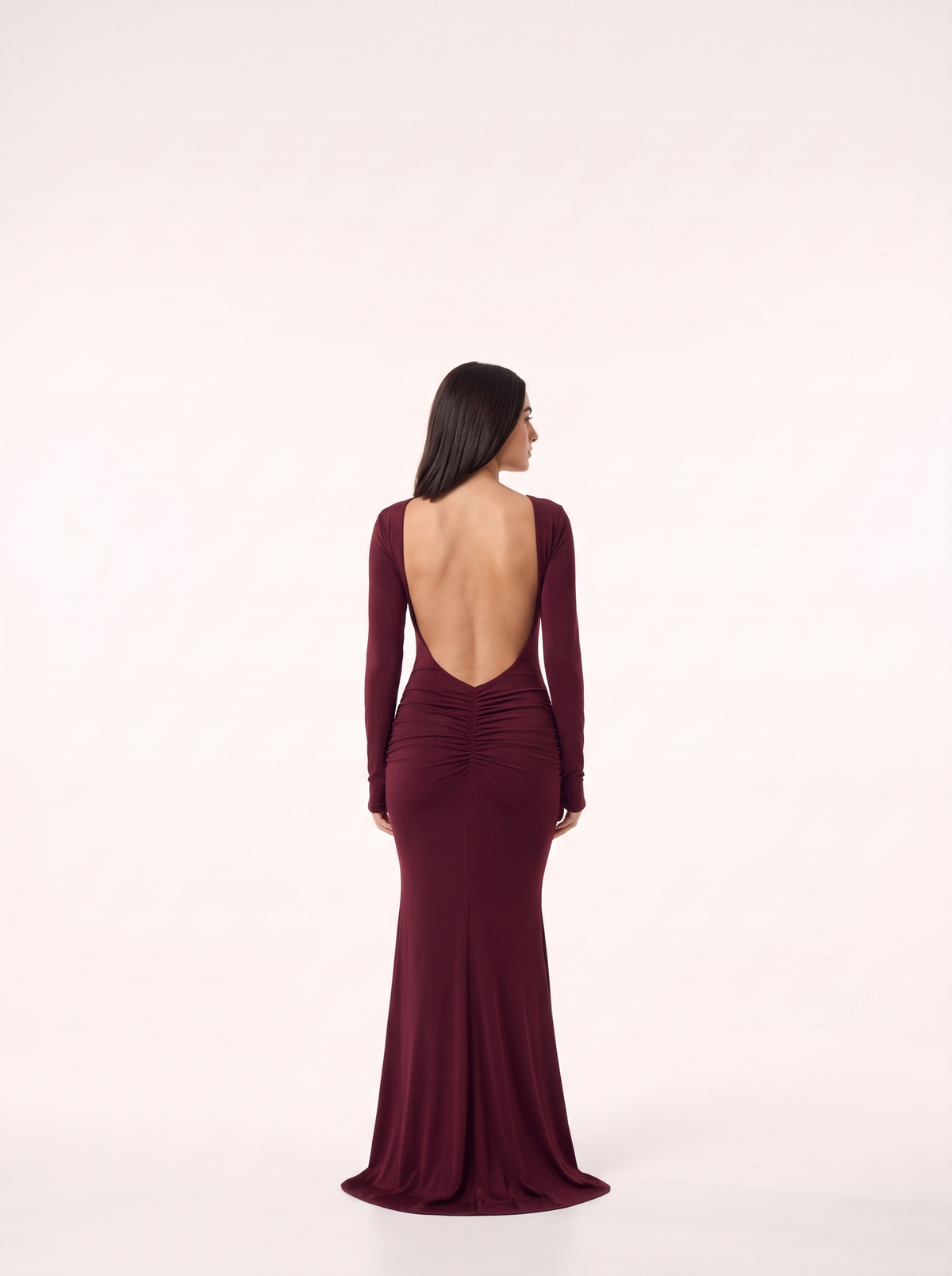 NILLA bordeaux retro